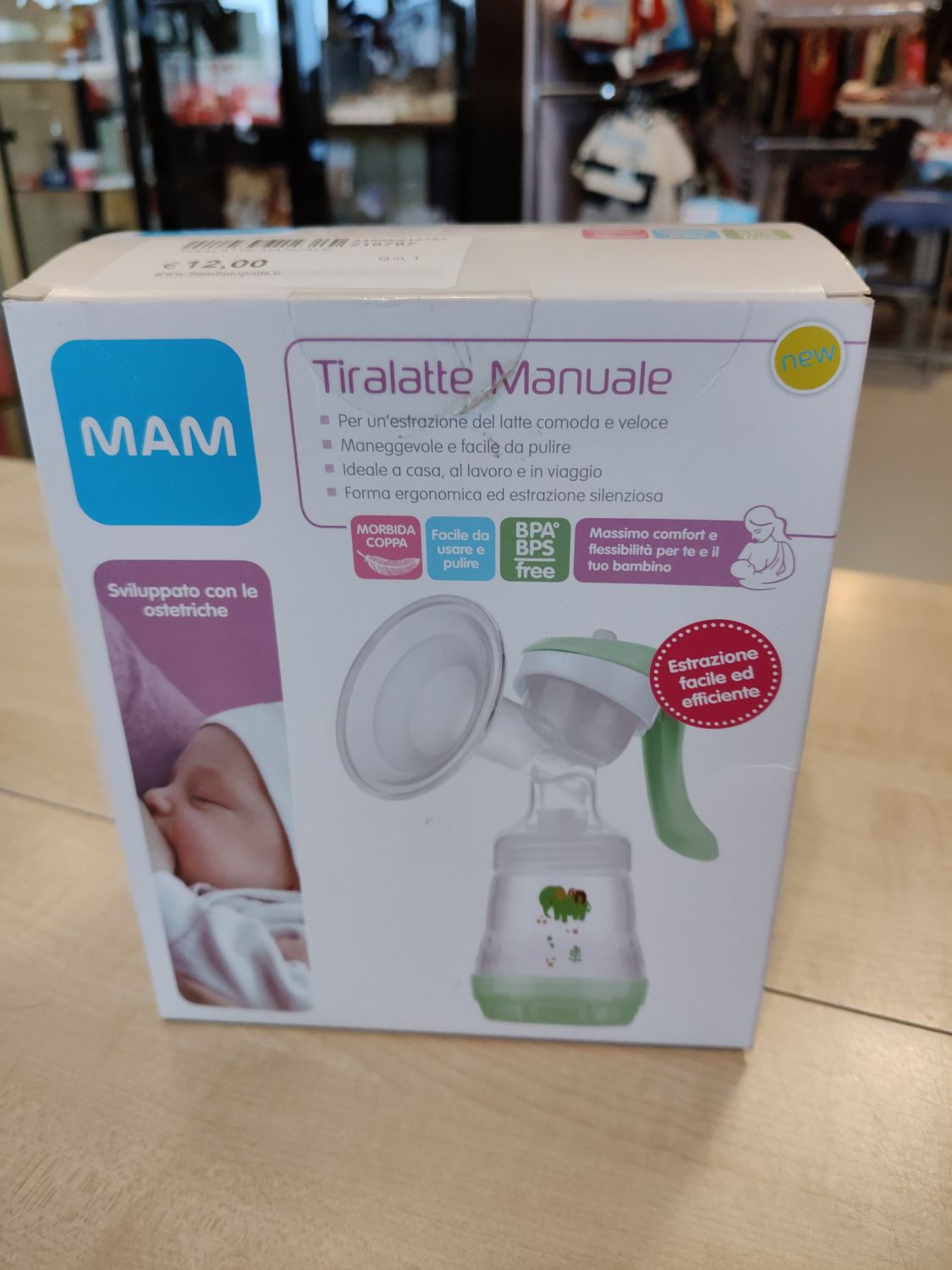 Tiralatte manuale Mam