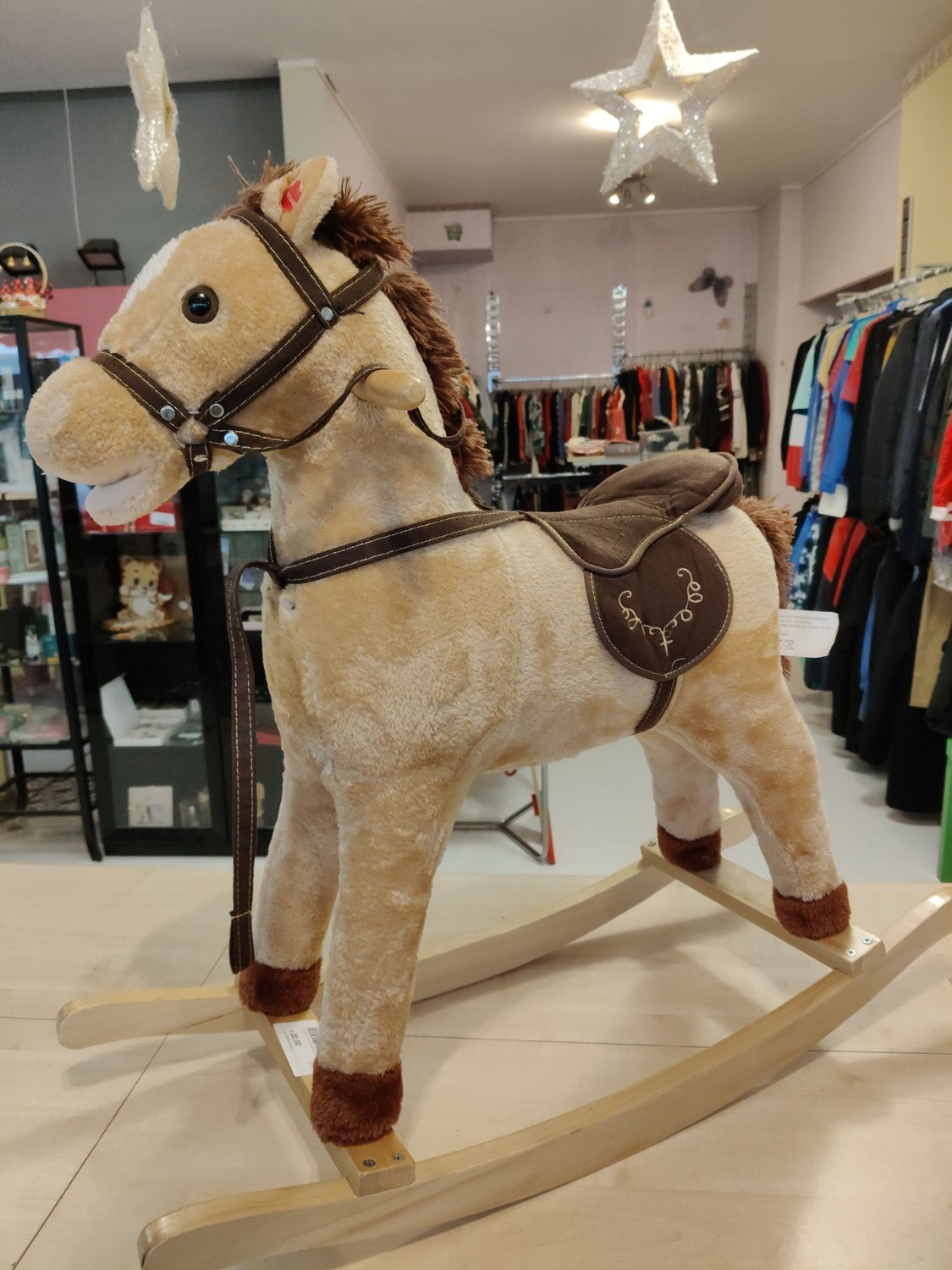 Cavallo a dondolo sonoro