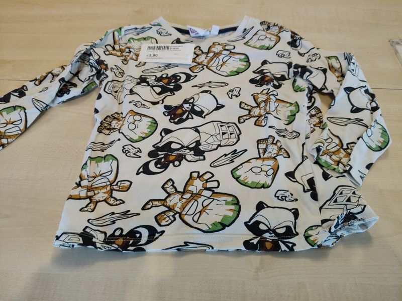 Maglietta bimbo 110 cm Marvel