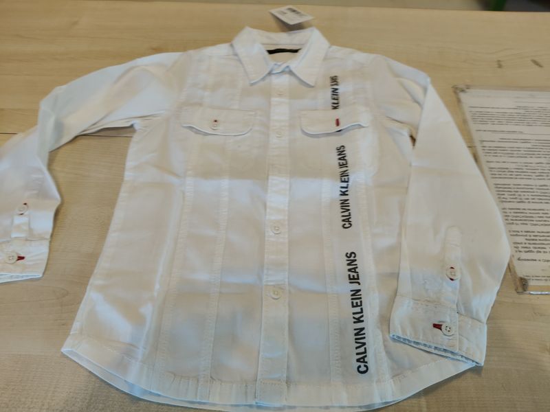 Camicia bimbo 6 anni Calvin Klein