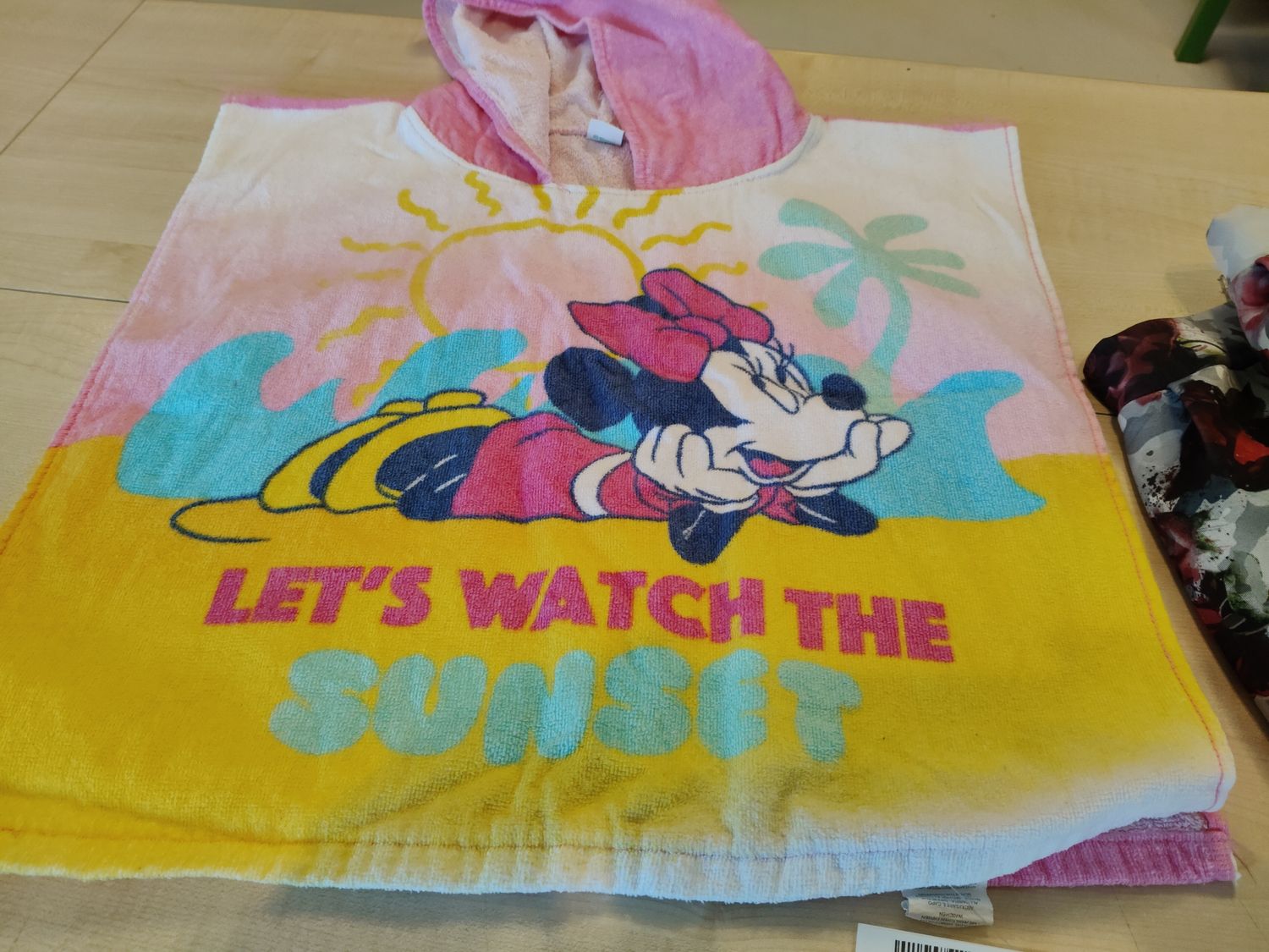 Accappatoio poncho bimba Minnie