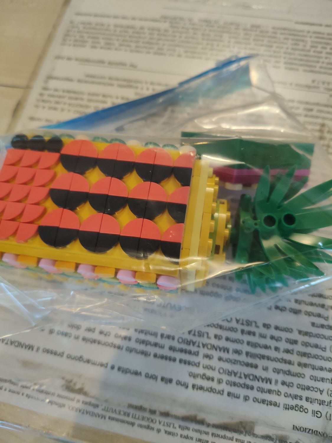 Lego ananas