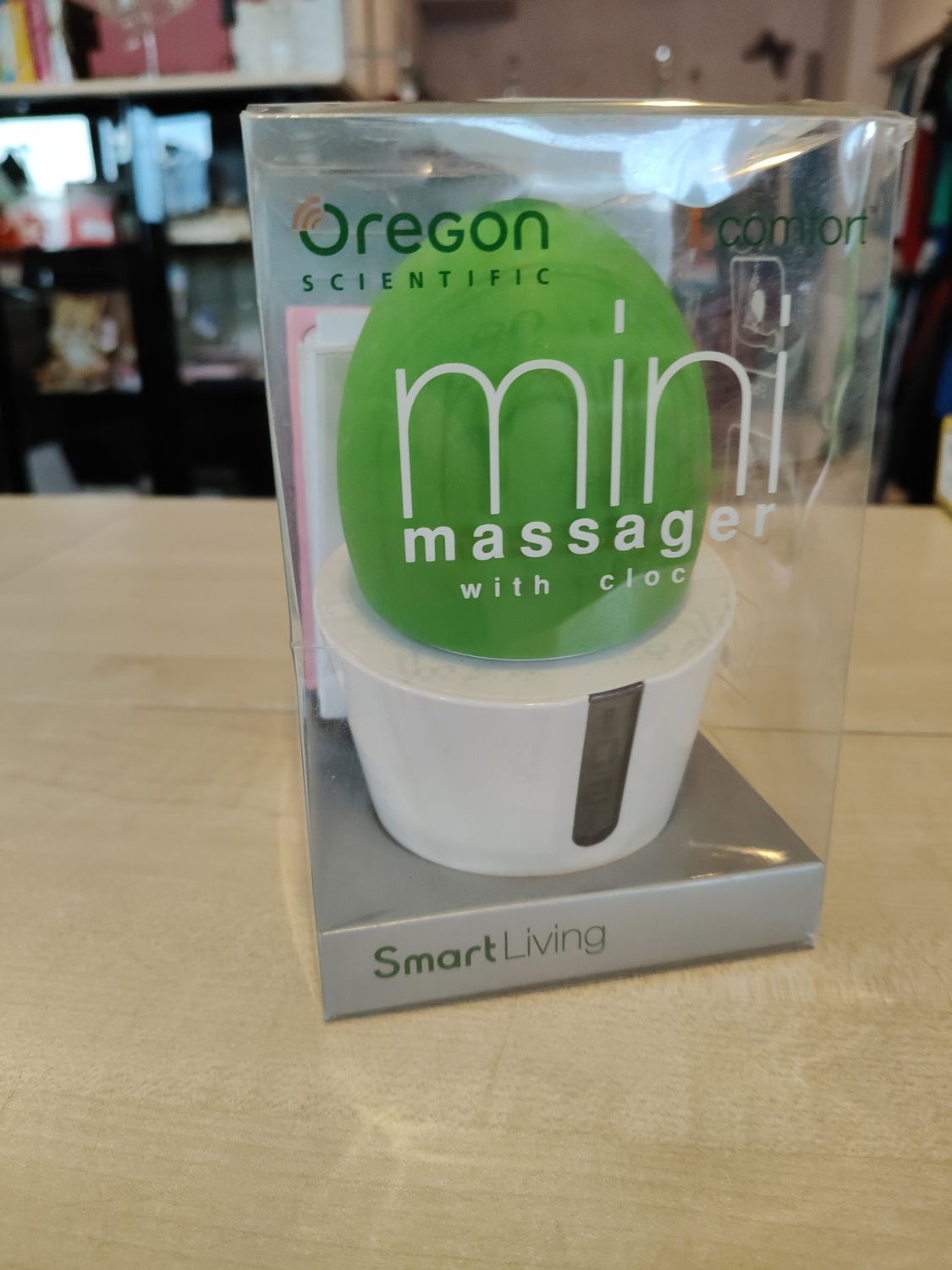 Mini massager con orologio Oregon Scientific