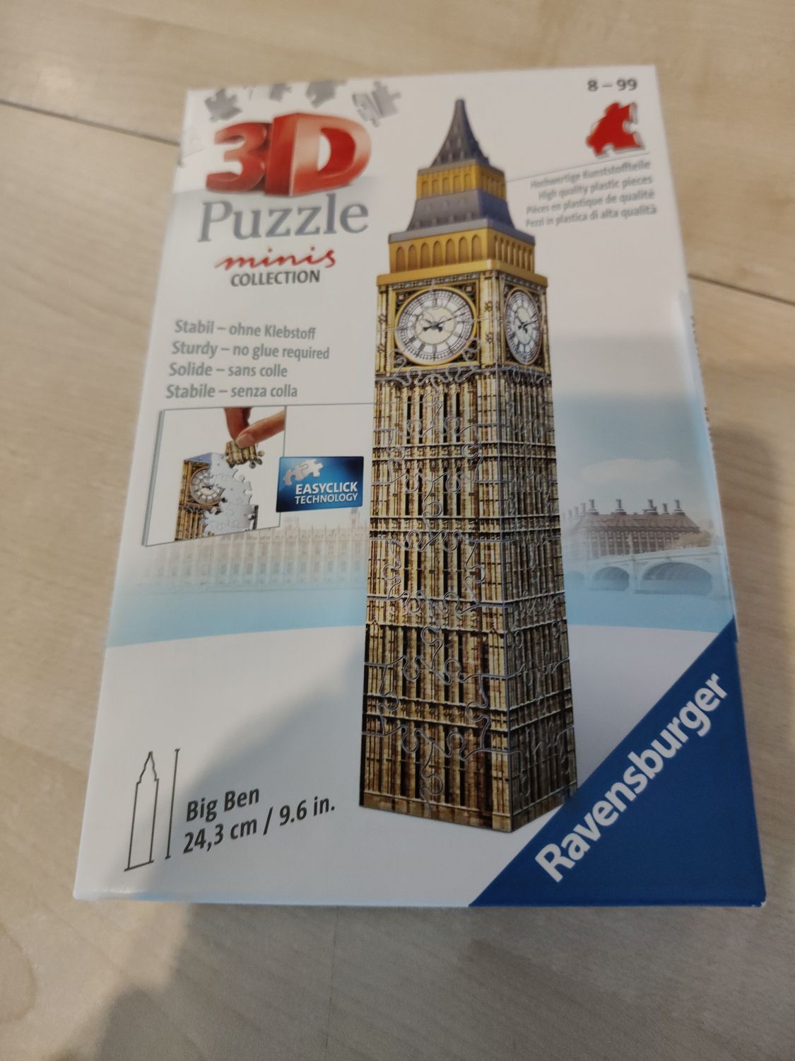 Mini puzzle 3d Big Ben