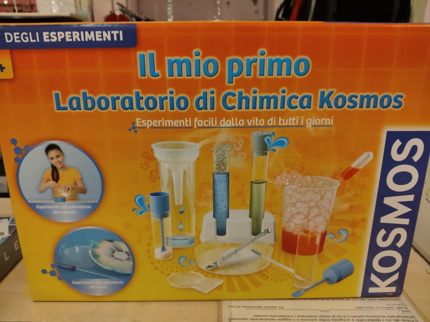 Il mio primo laboratorio di chimica