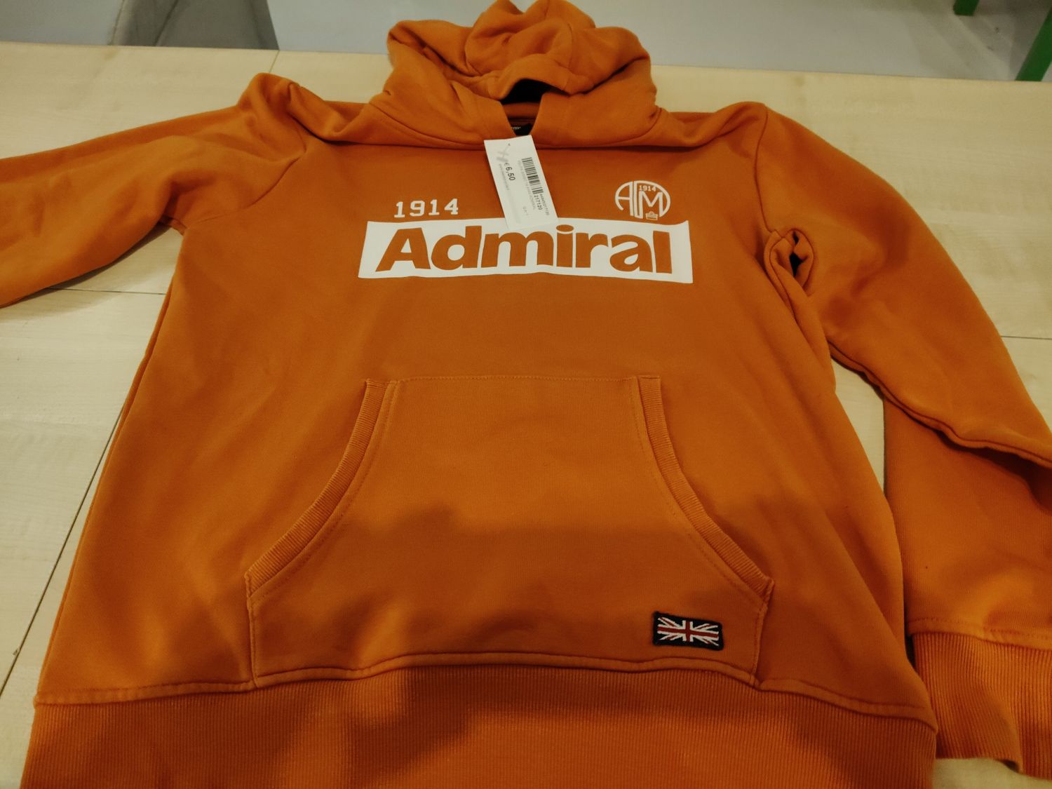 Felpa bimbo 14 anni Admiral