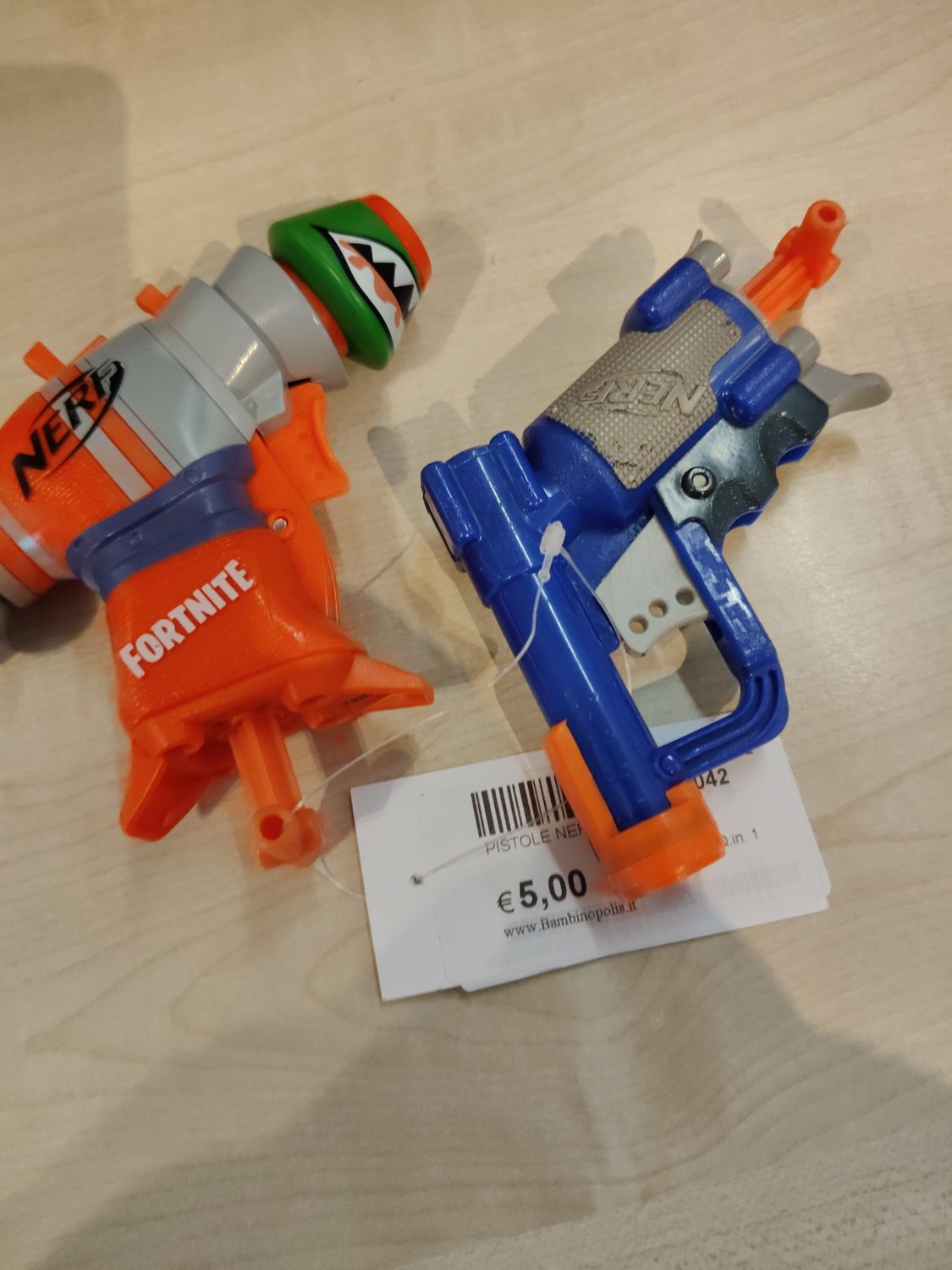 Pistole Nerf 2 pezzi