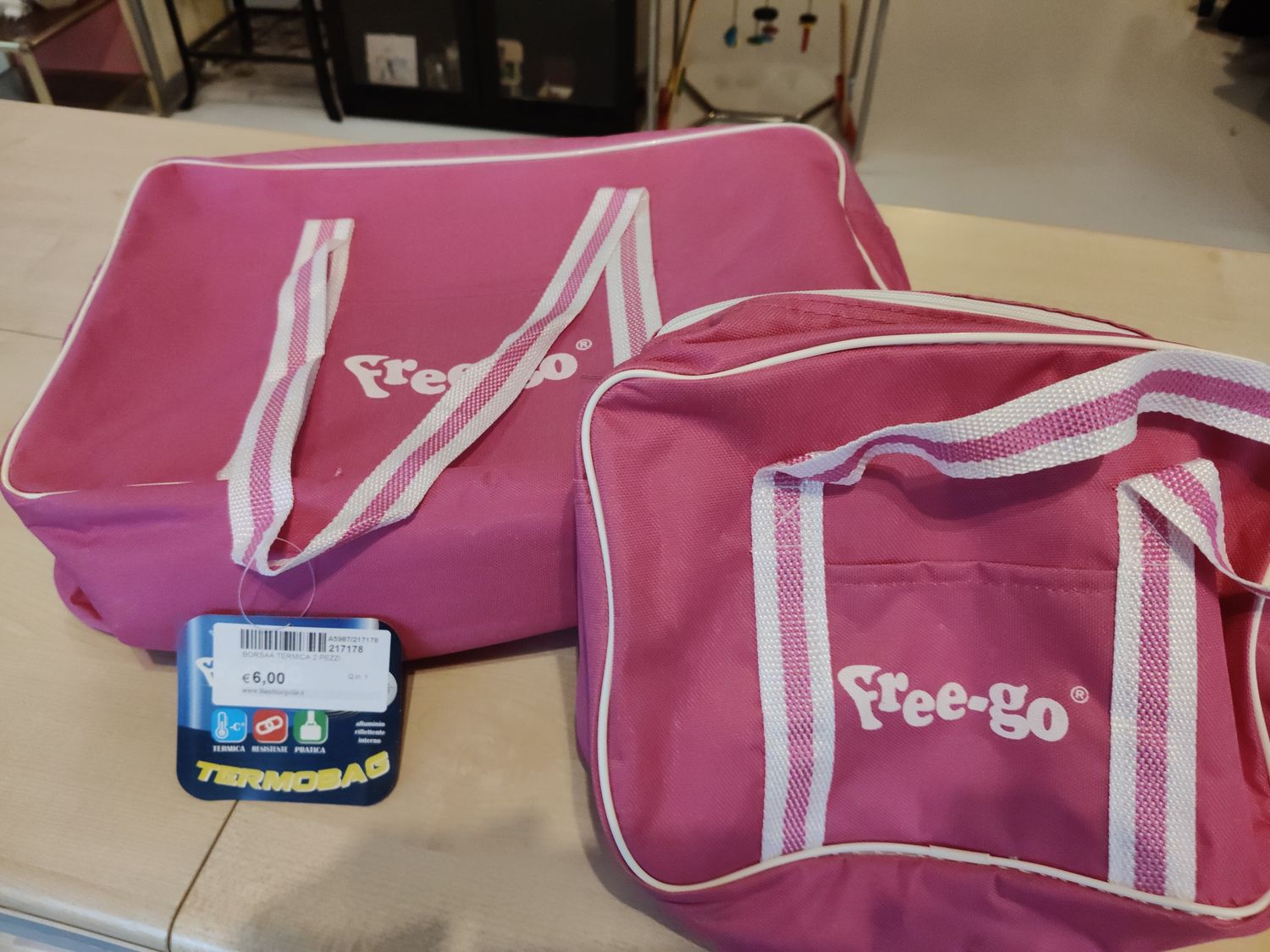 Borsa termica 2 pezzi