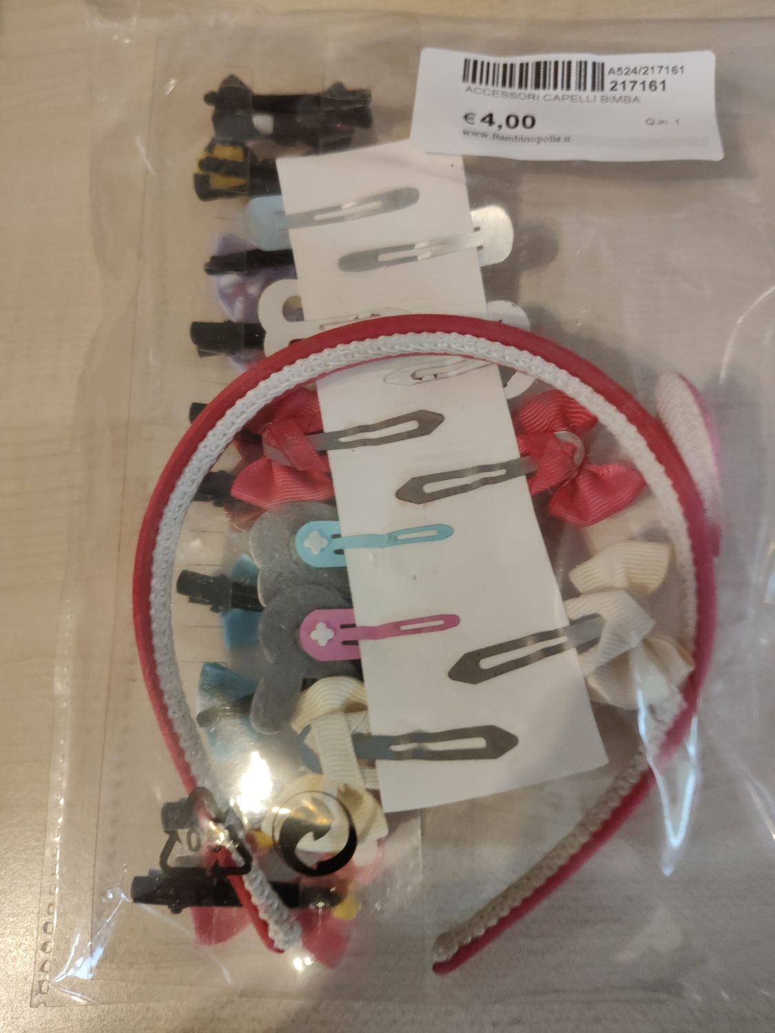 Accessori capelli bimba