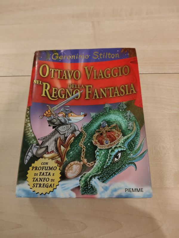 G Stilton ottavo viaggio nel regno  della fantasia