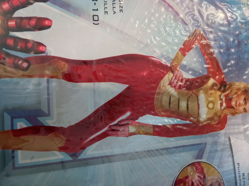 Costume di carnevale donna Iron man tg M
