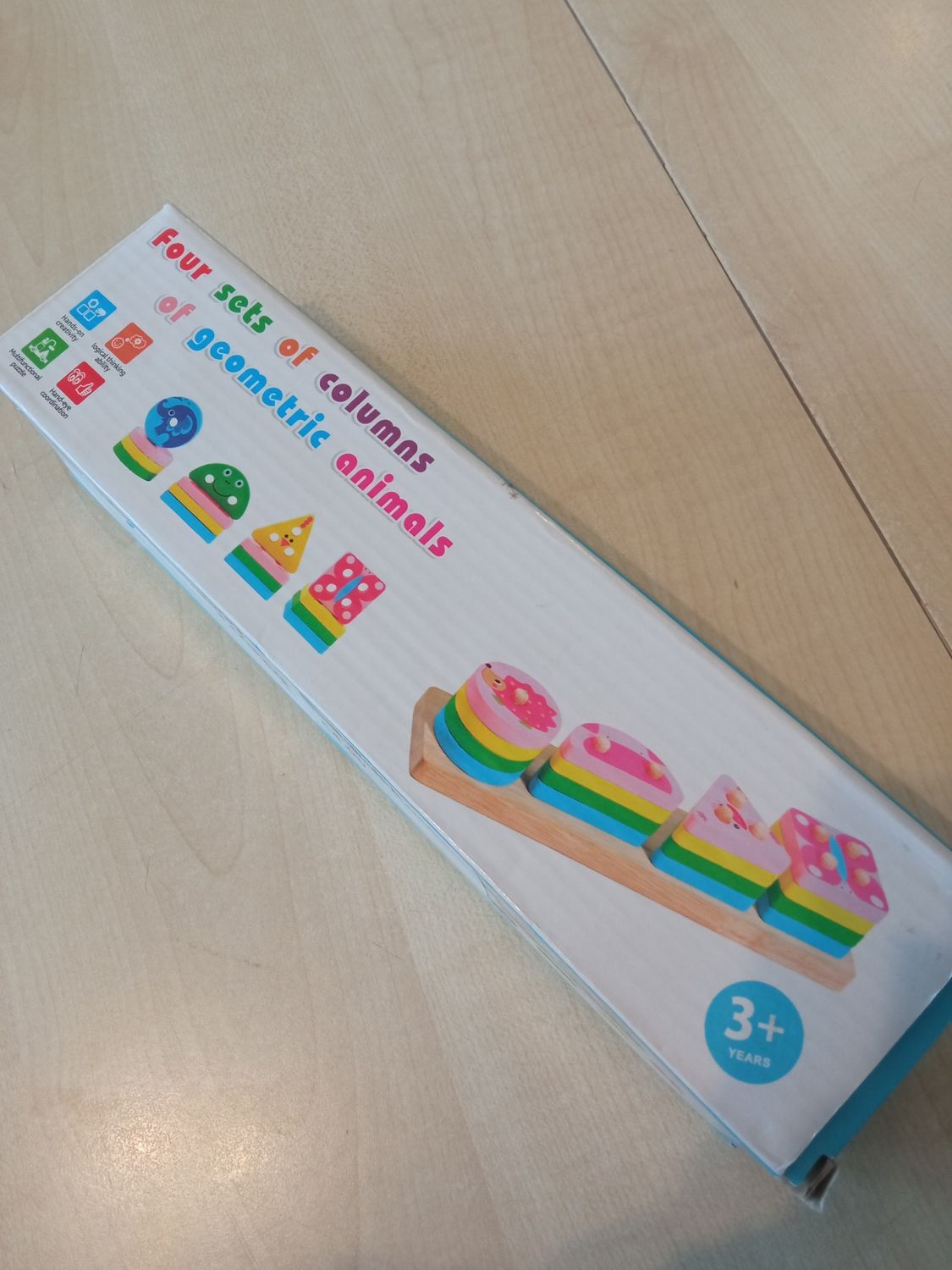 Gioco impilabile in legno