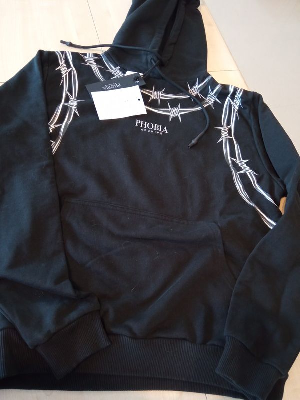 Felpa ragazzo tg XS Phobia Archive nuova