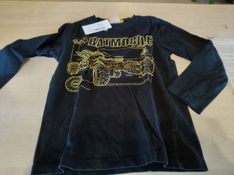 Maglietta bimbo 7/8 anni Batman Lego