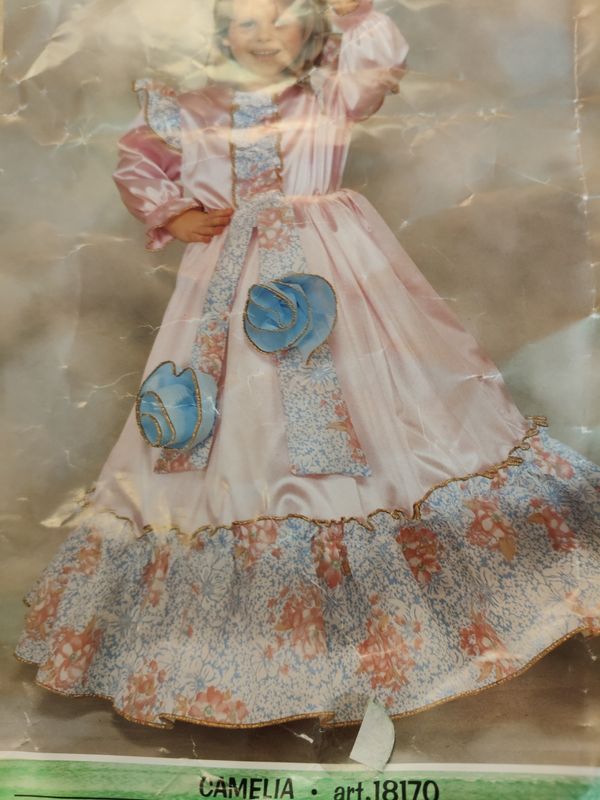 Costume di carnevale Camelia 10/12 anni