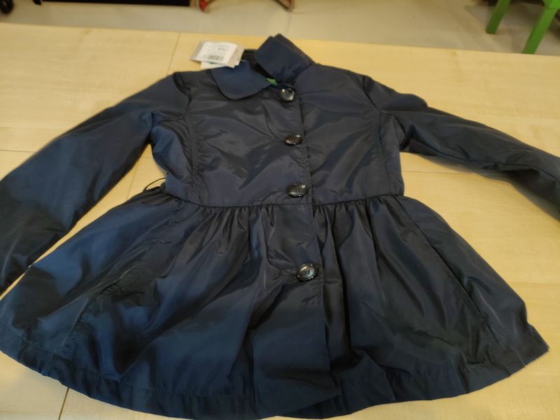 Giubbino bimba 7/8 anni Benetton nuovo