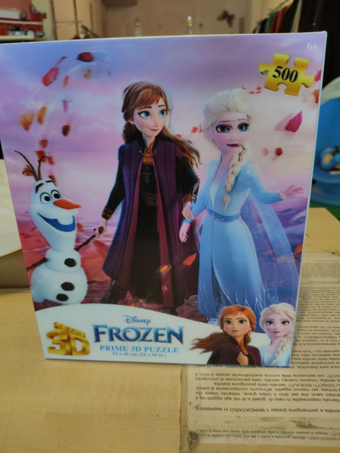 Puzzle 3D Frozen
