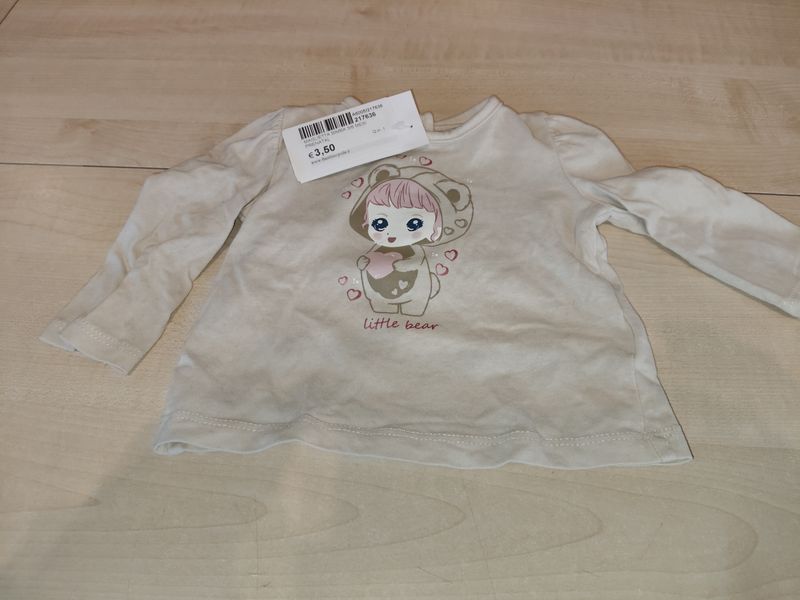 Maglietta bimba 3/6 mesi Prenatal