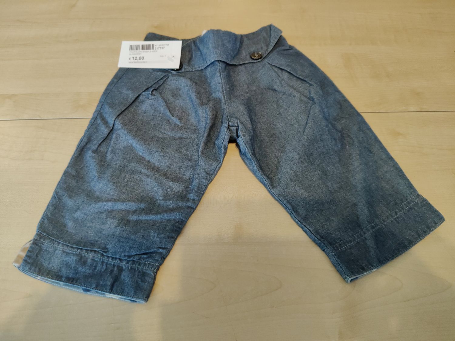 Pantaloni bimba 9 mesi Burberry