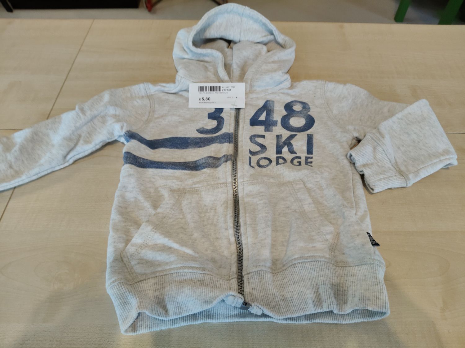 Felpa bimbo 4 anni Brums