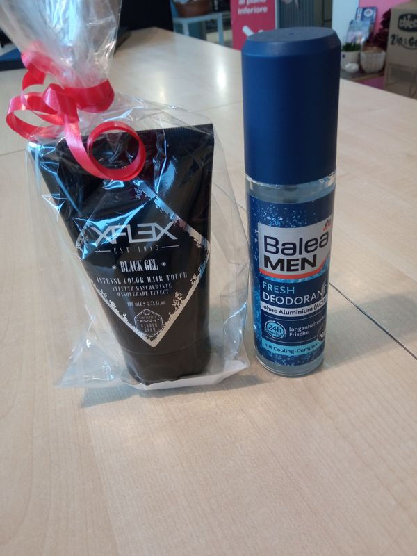 Gel mascherante capelli Xflex + deodorante