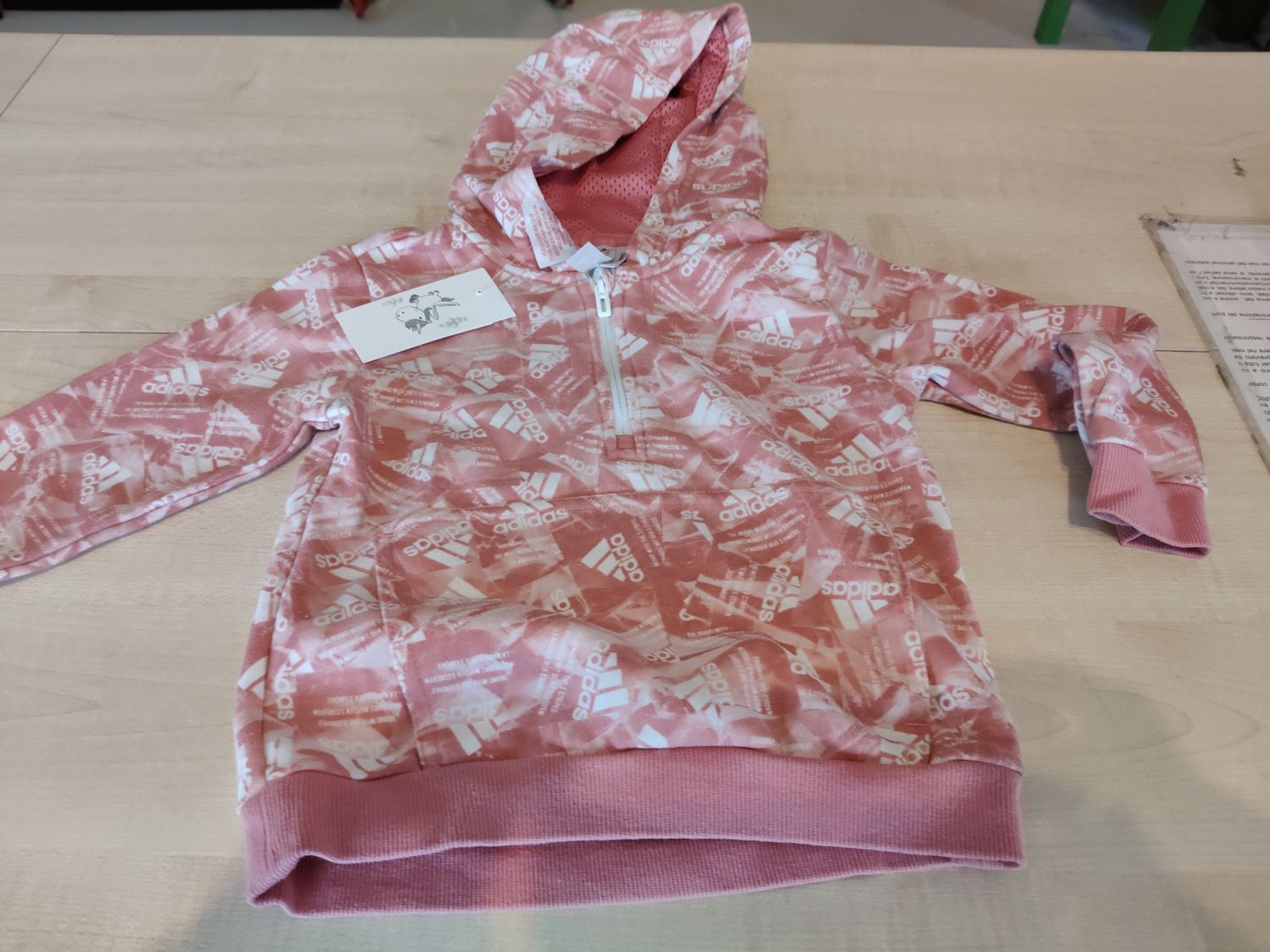 Felpa bimba 18/24 mesi Adidas