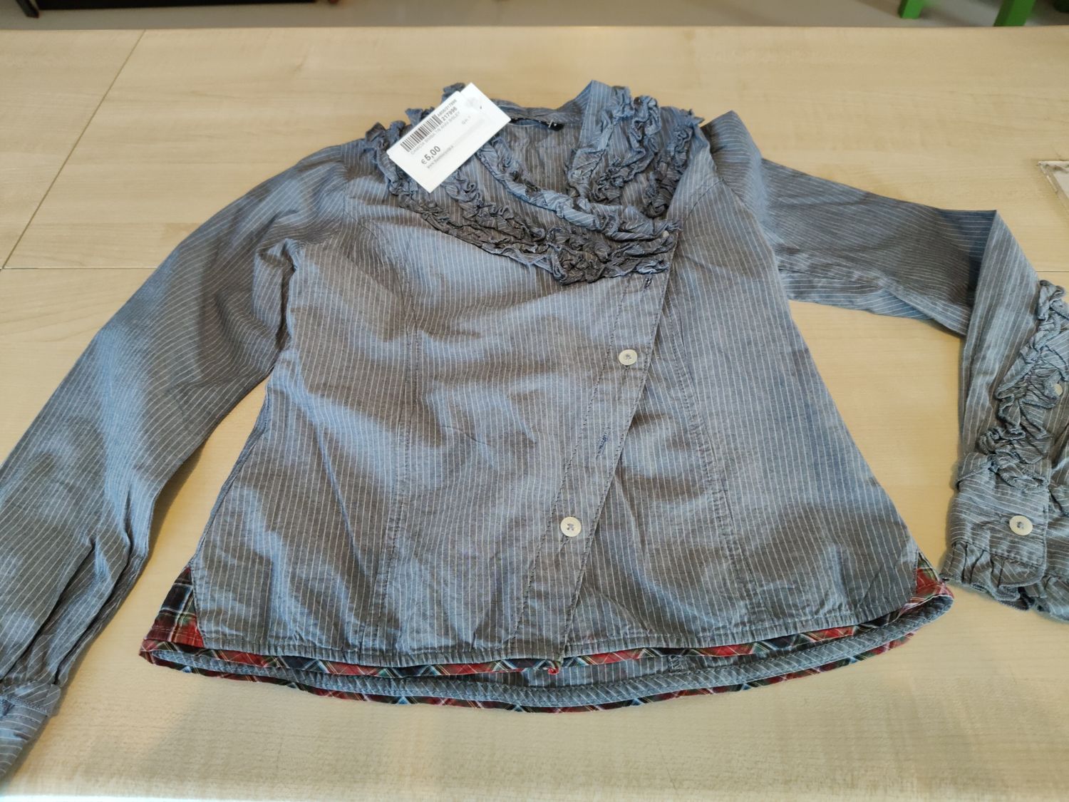 Camicia bimba 7/8 anni Sisley