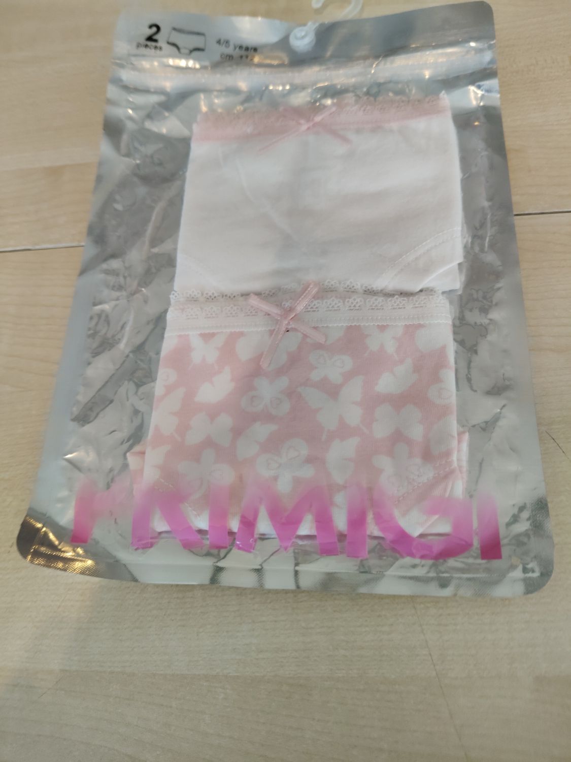 Mutande bimba 4/5 anni Primigi