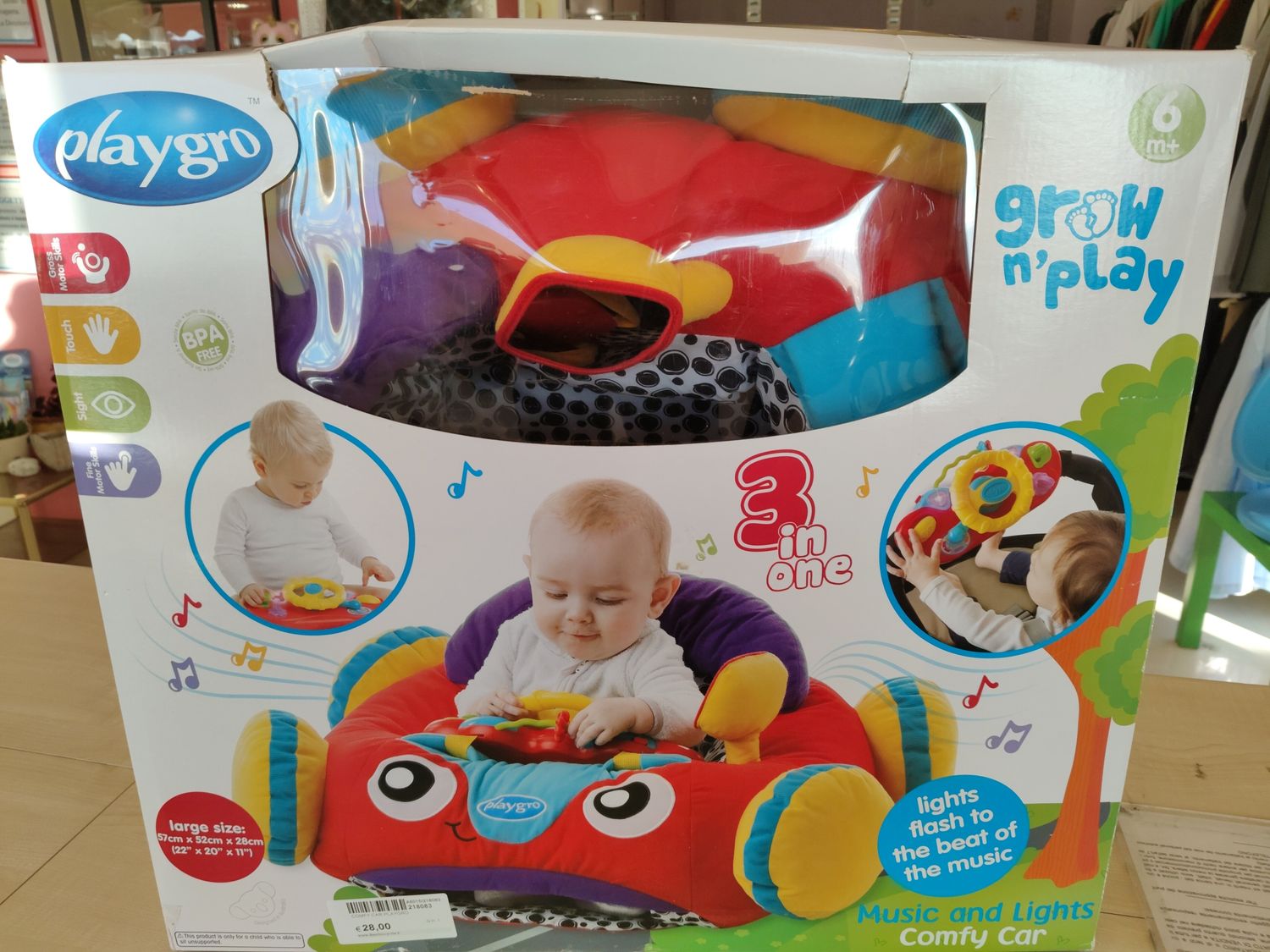 Macchina Comfy Car Playgro