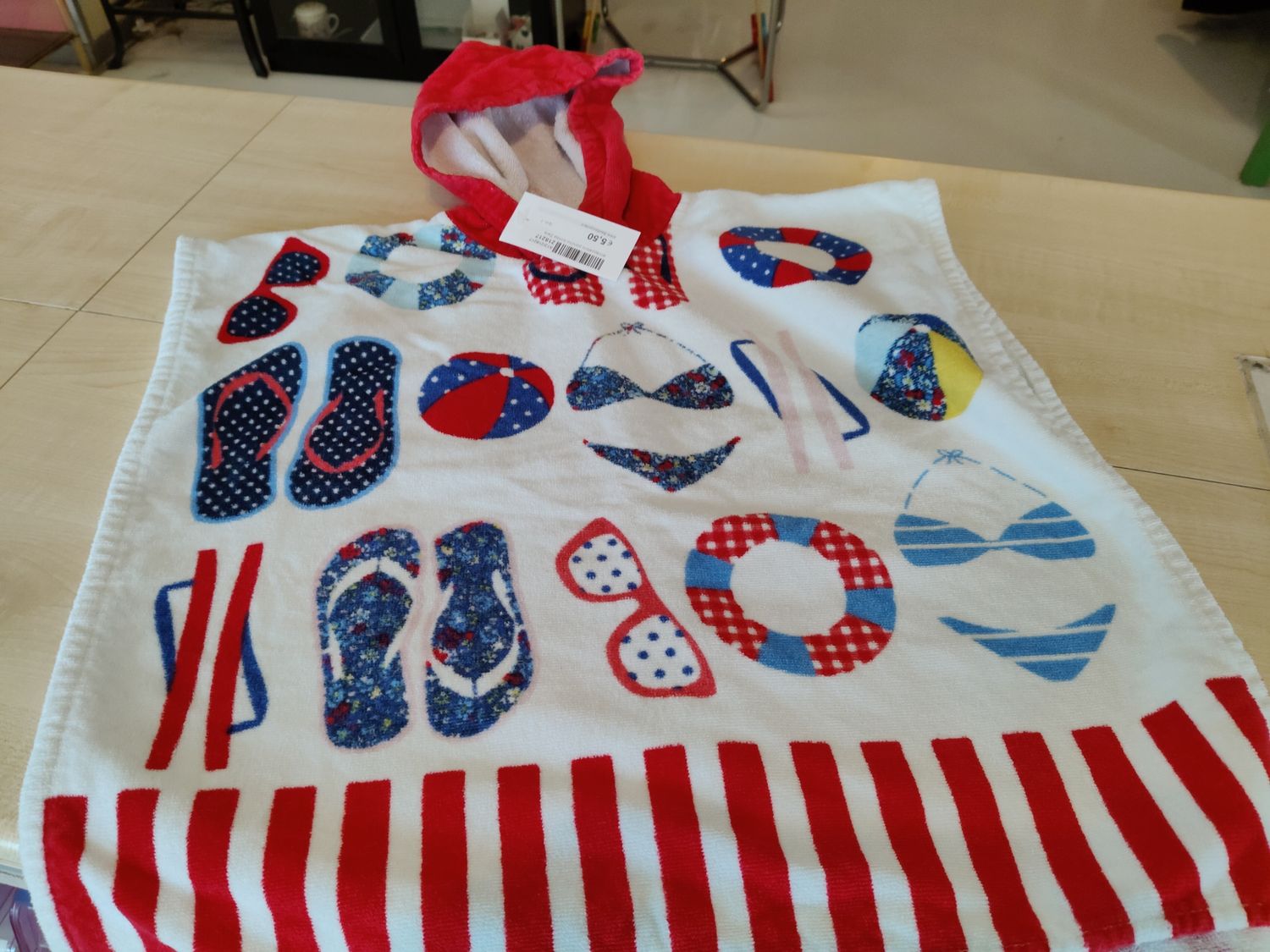 Accappatoio poncho bimba Zara