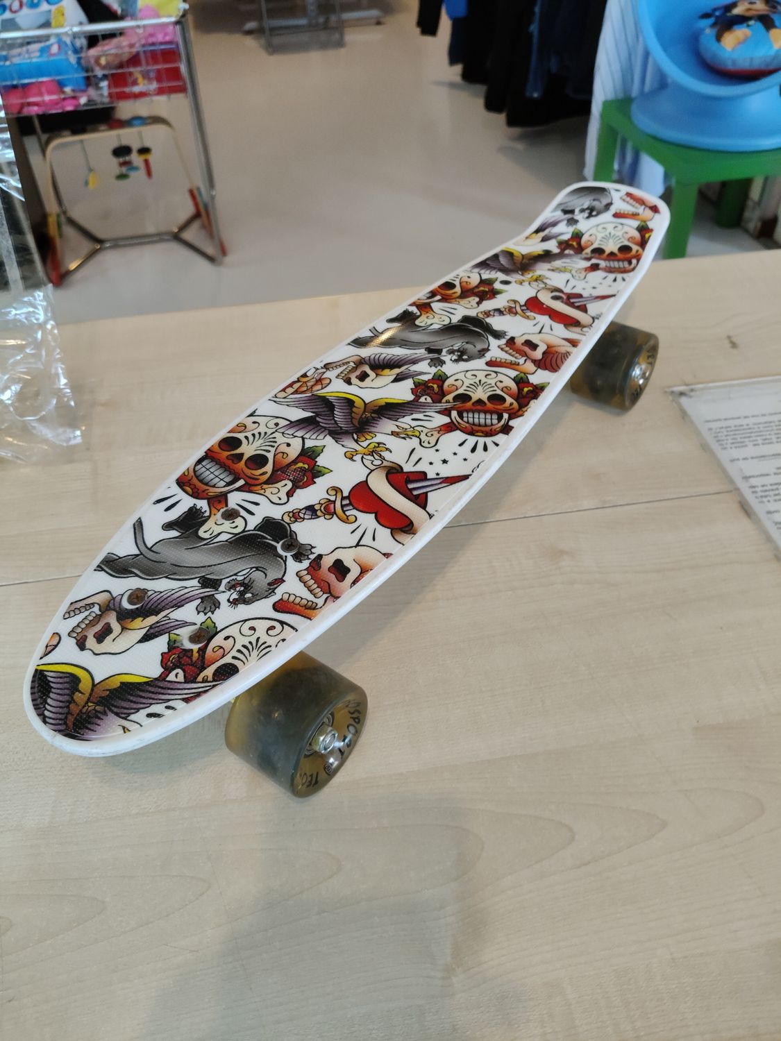 Skateboard Teosport con luci