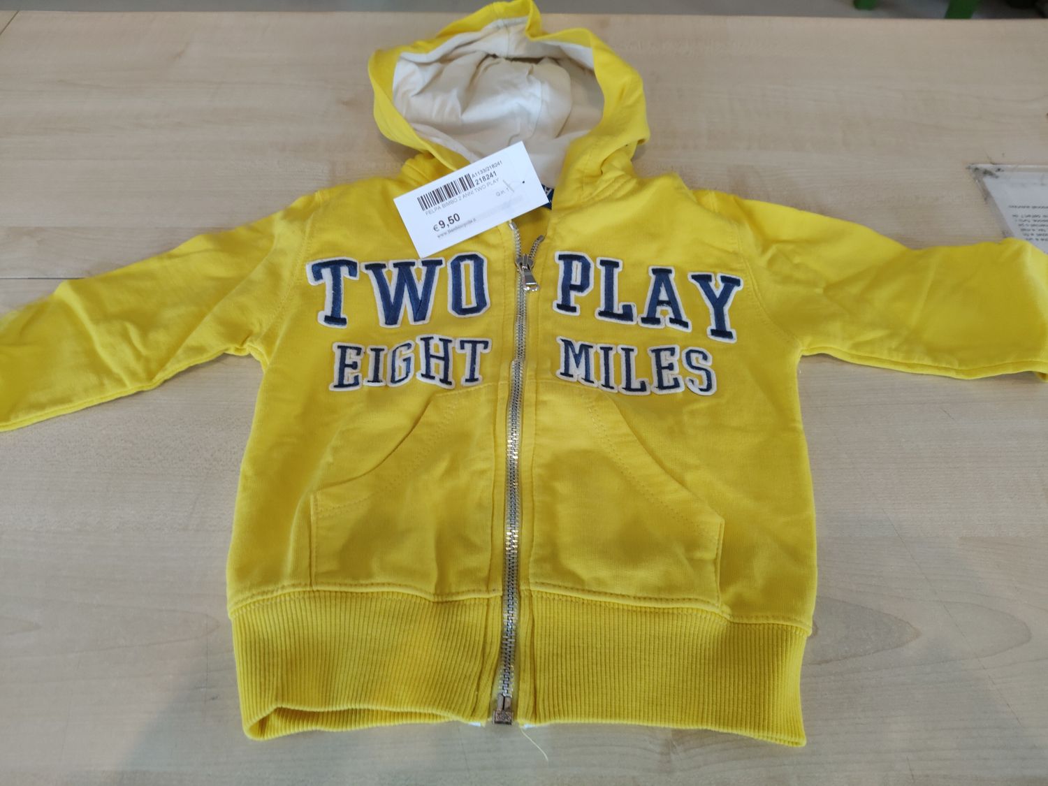 Felpa bimbo 2 anni Two Play