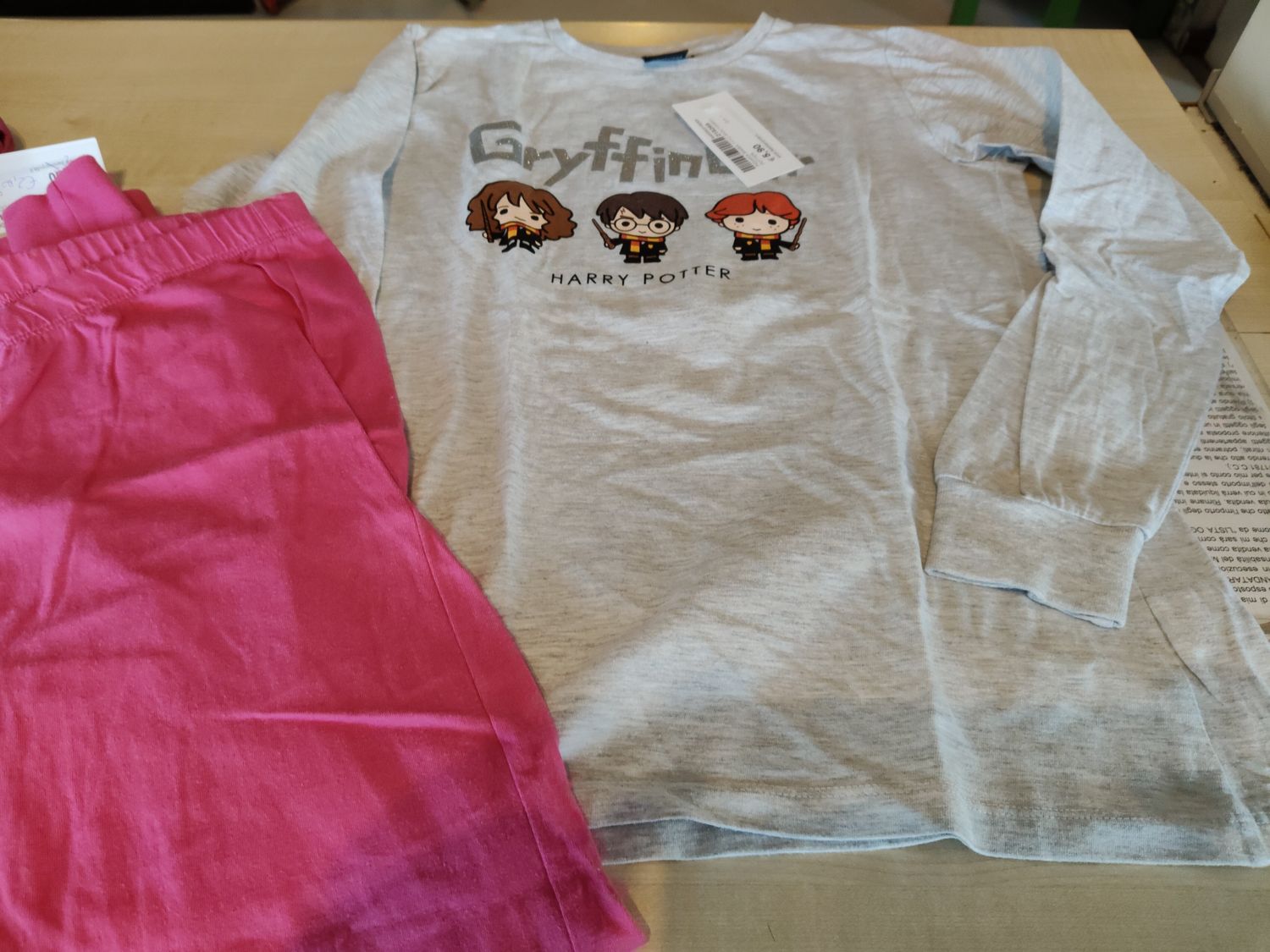 Pigiama bimba 11/12 anni Harry Potter