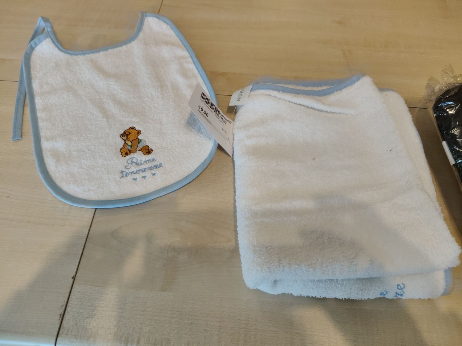 Asciugamano + bavaglino