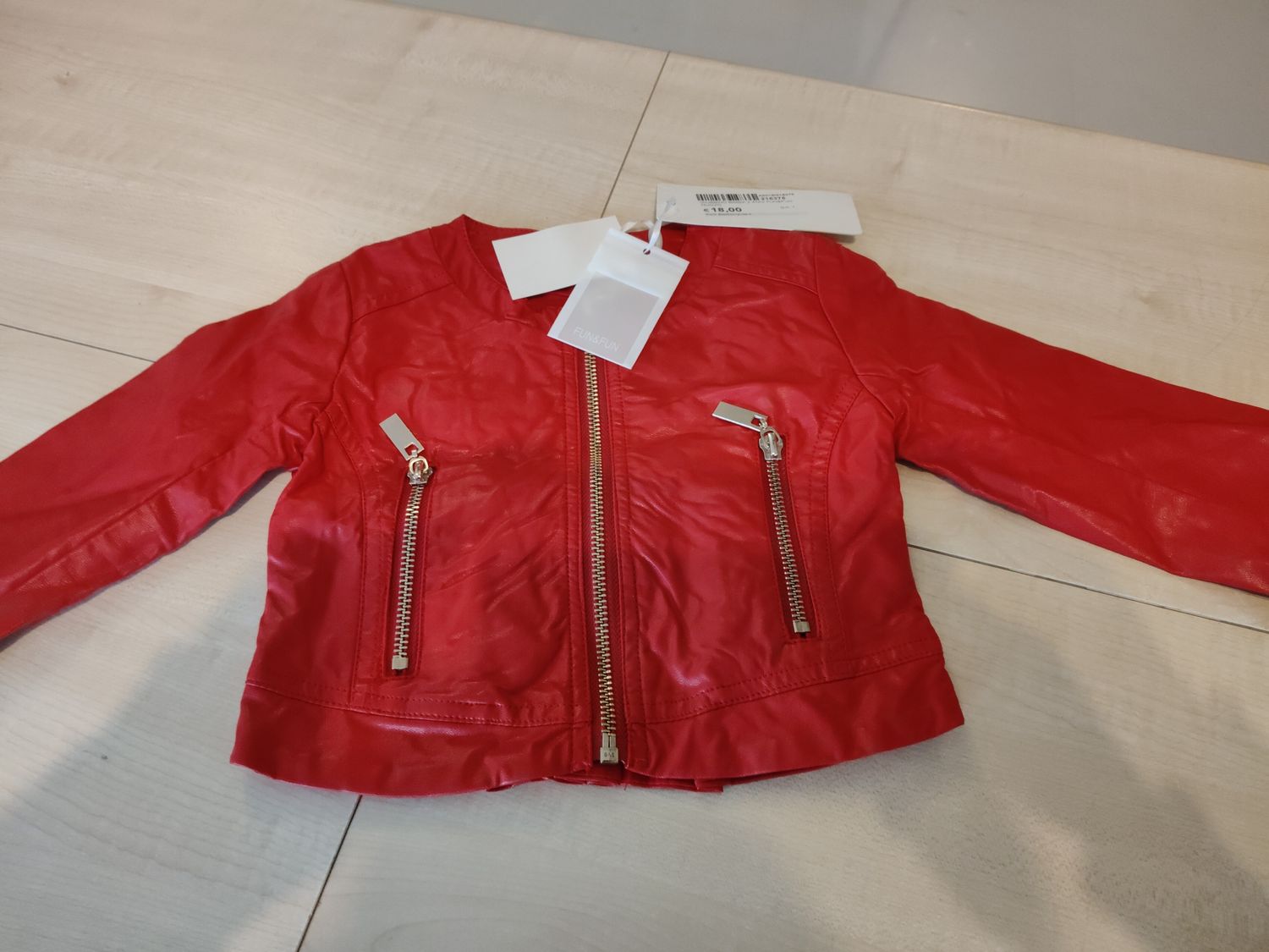 Giubbino bimba 2 anni Fun&amp;Fun nuovo