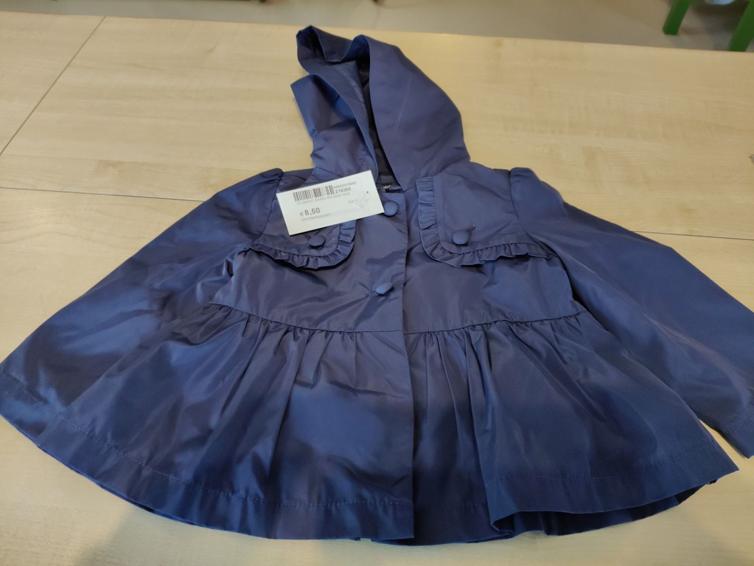 Giubbino bimba 6/9 mesi Original marines
