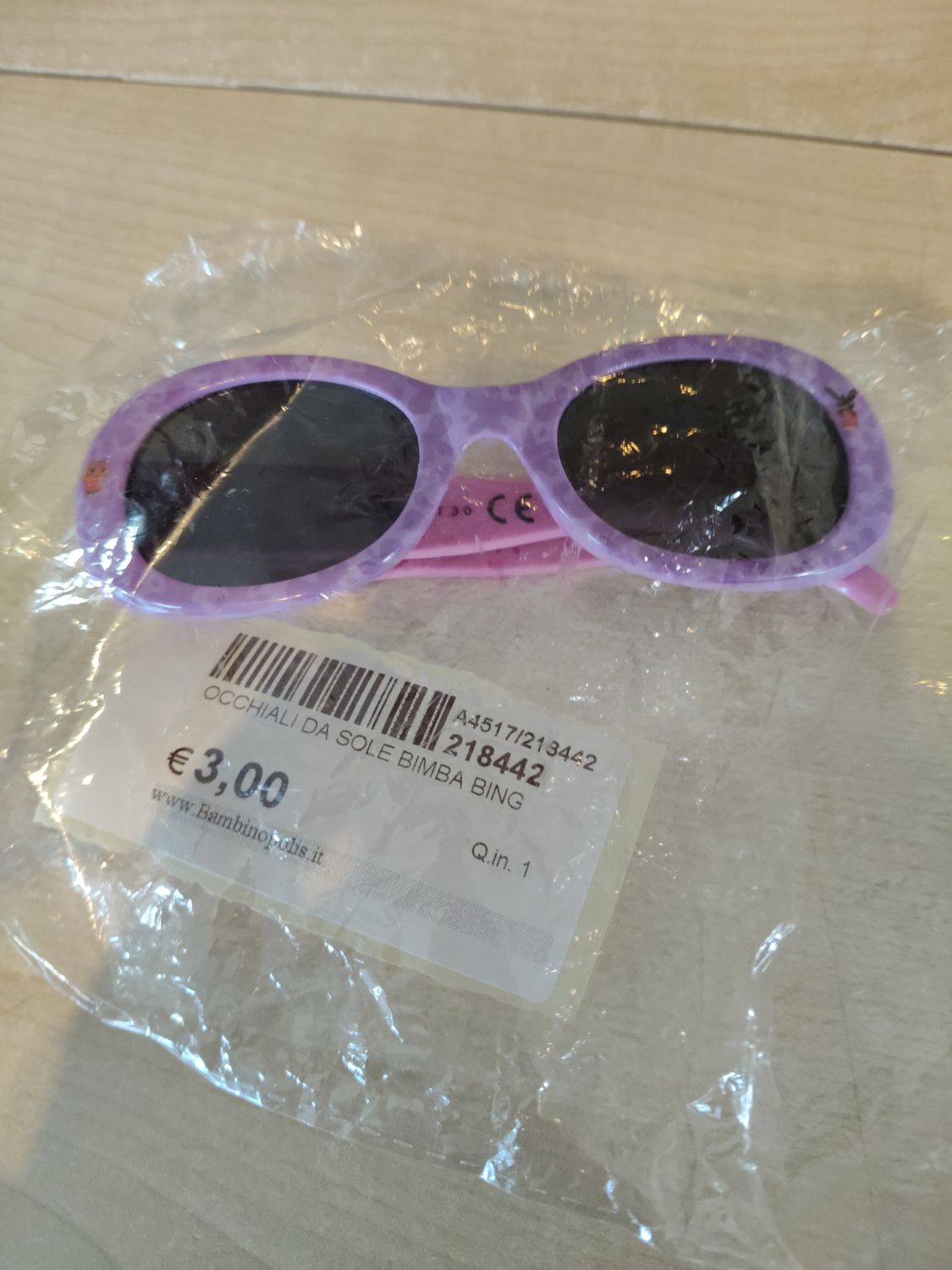 Occhiali da sole bimba Bing