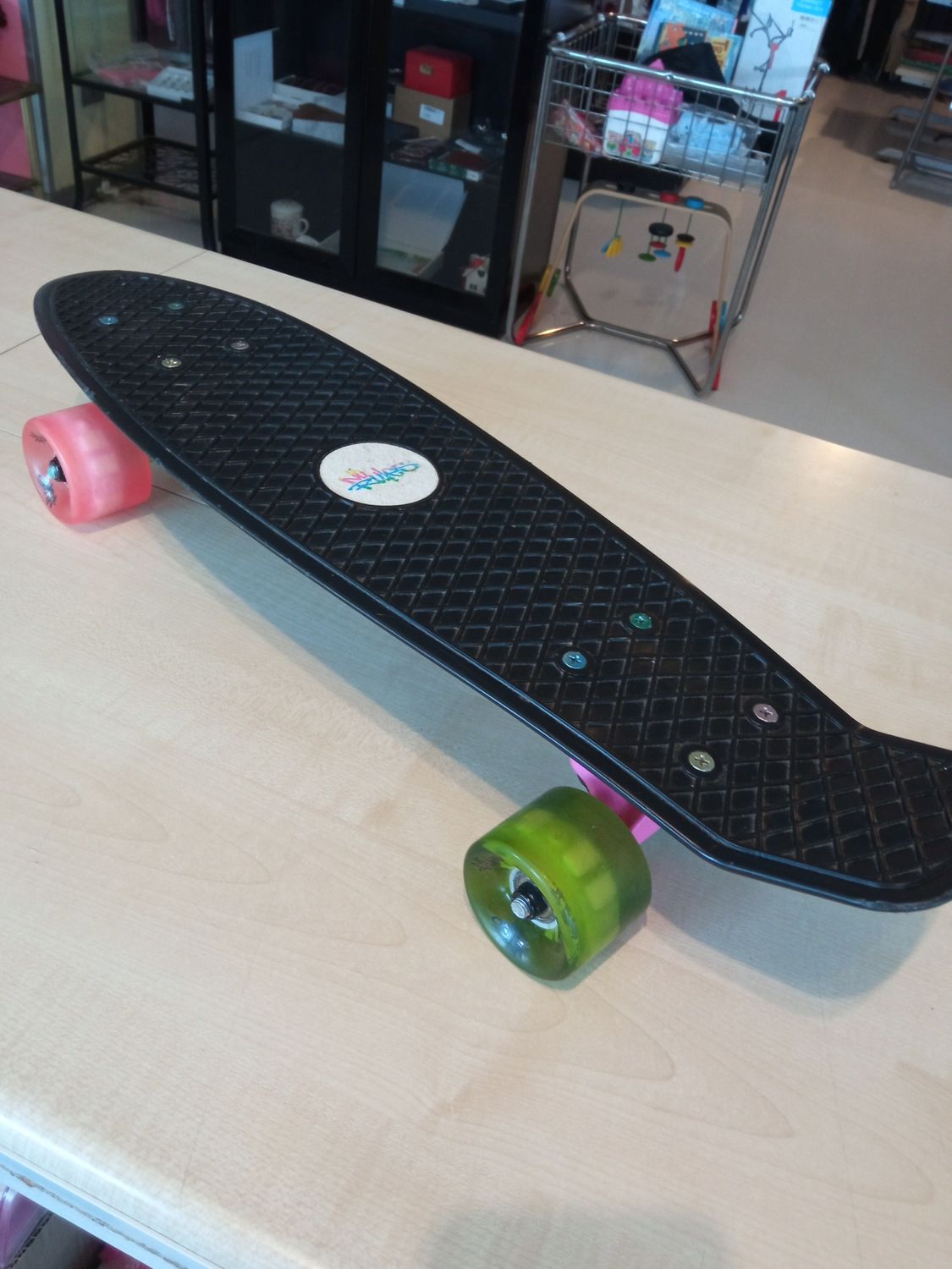 Skateboard con led