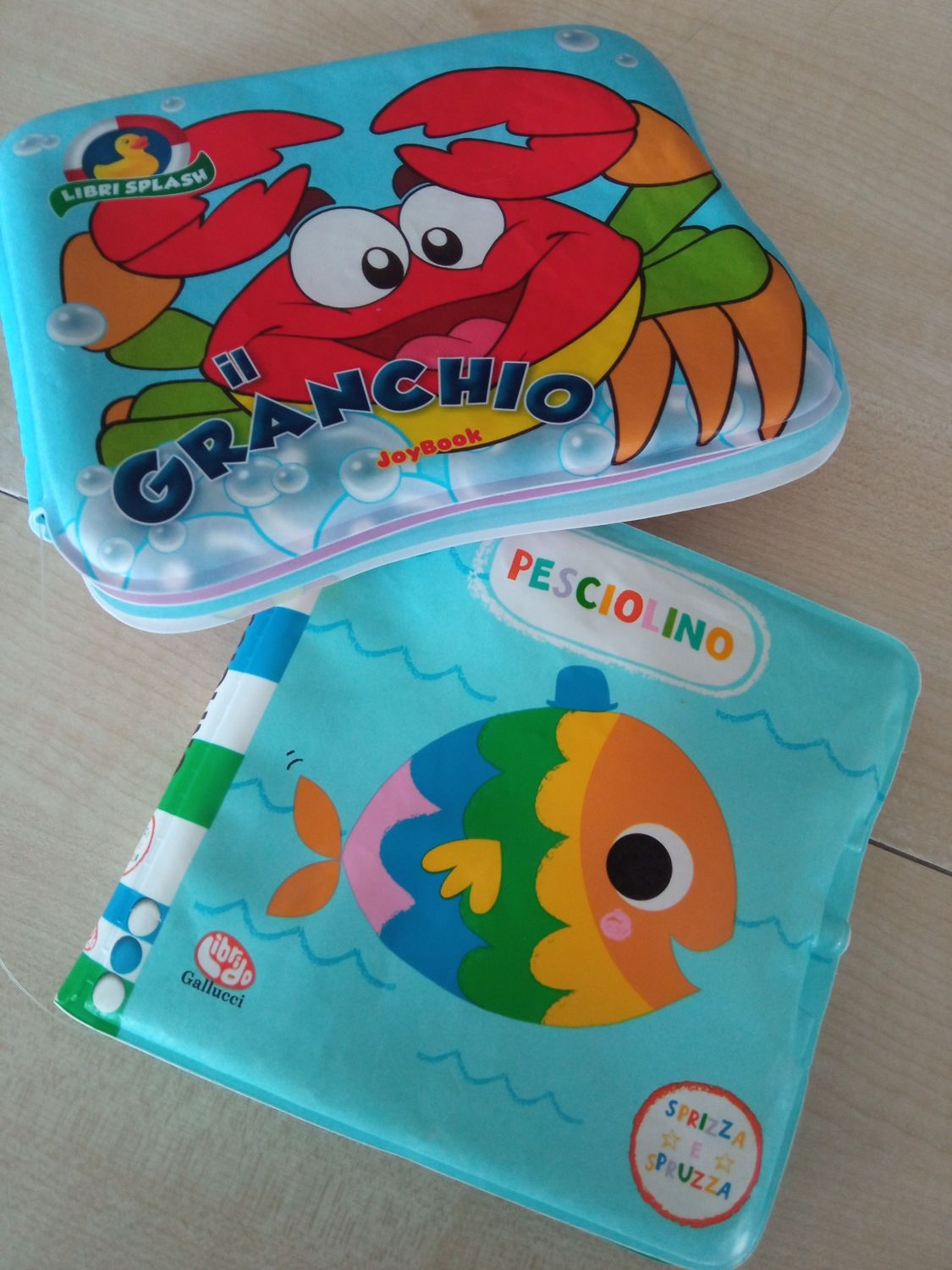 Libri di plastica 2 pezzi