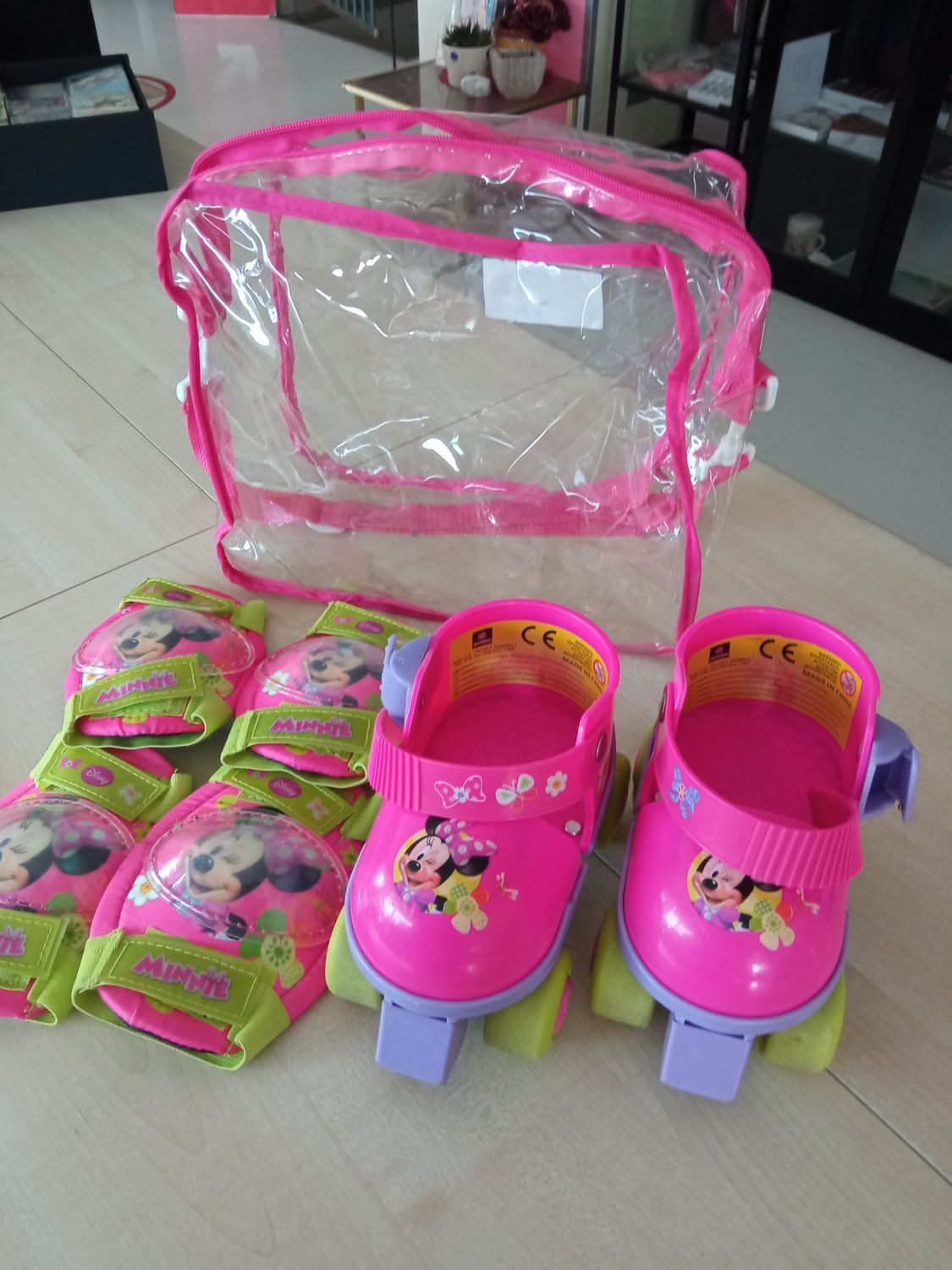 Pattini e protezioni Minnie max 20 kg