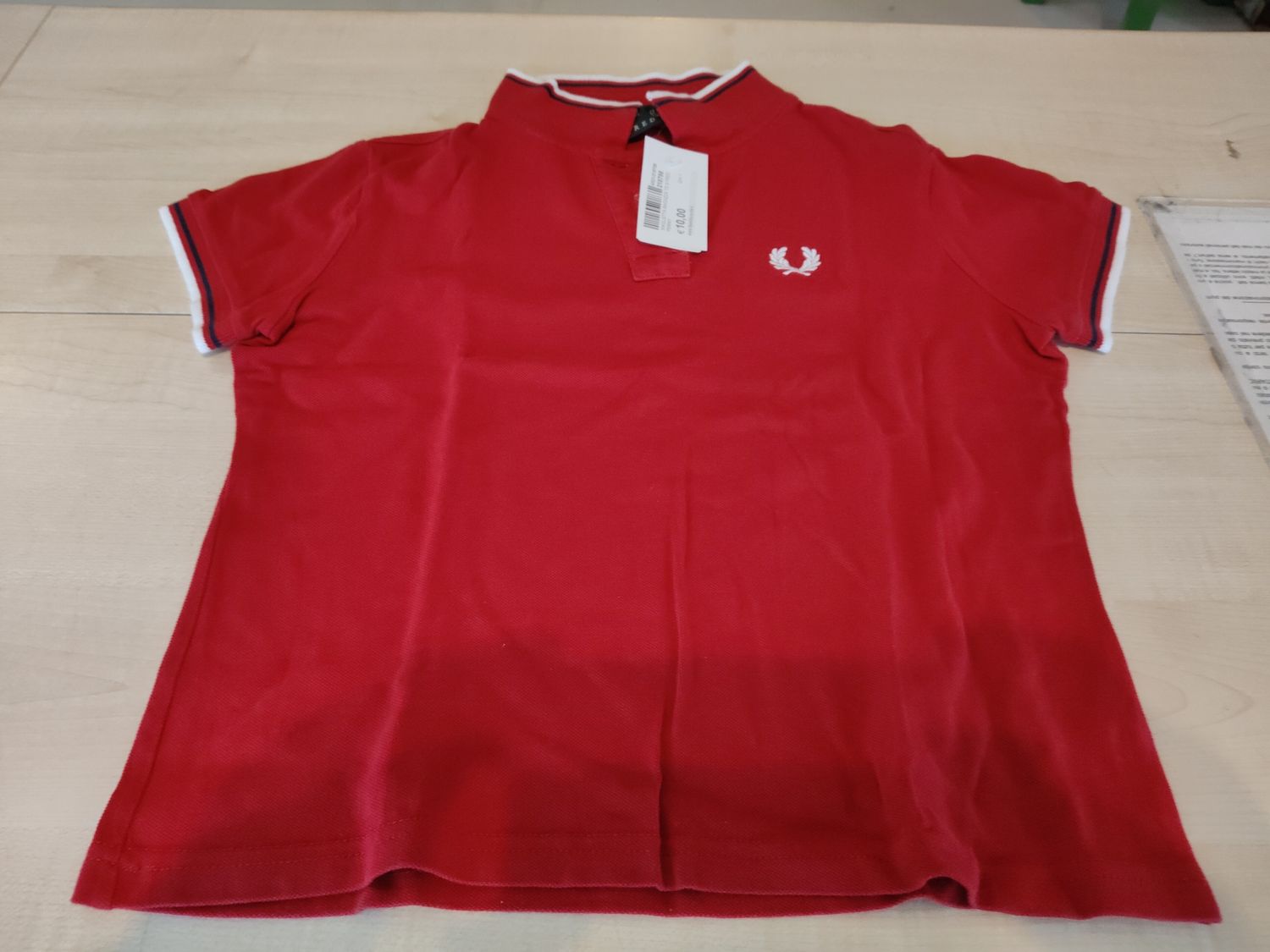Maglietta ragazza tg S Fred Perry