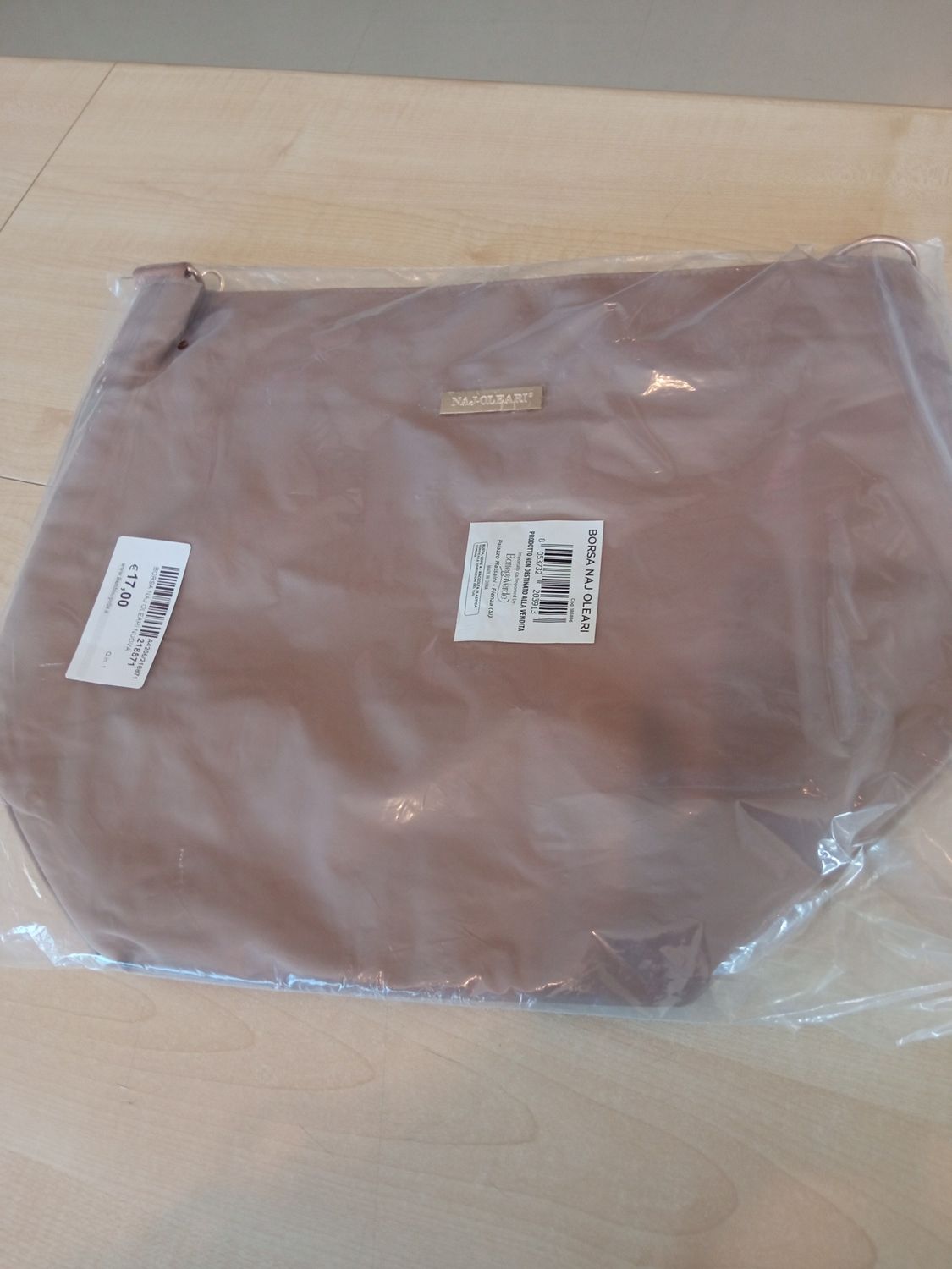 Borsa Naj Oleari nuova