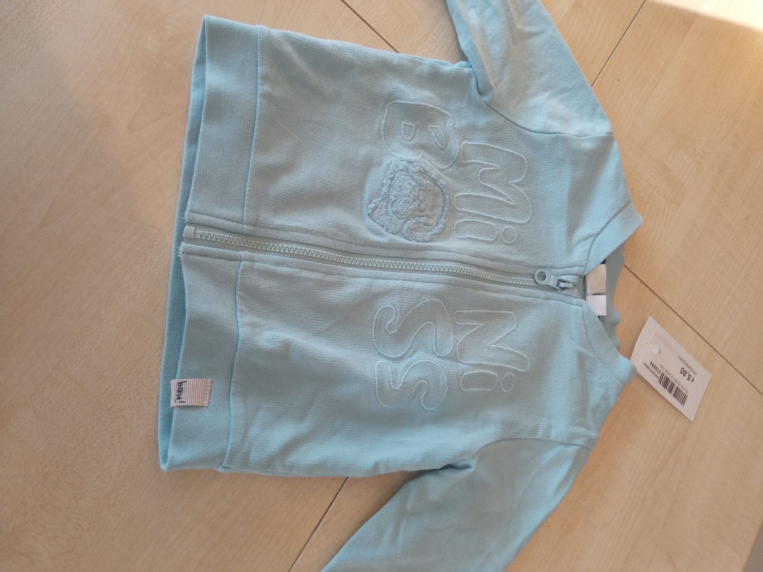 Felpa bimbo 9 mesi Ido