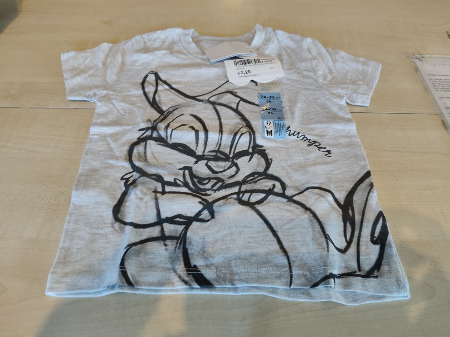 Maglietta bimbo 98 cm Primark