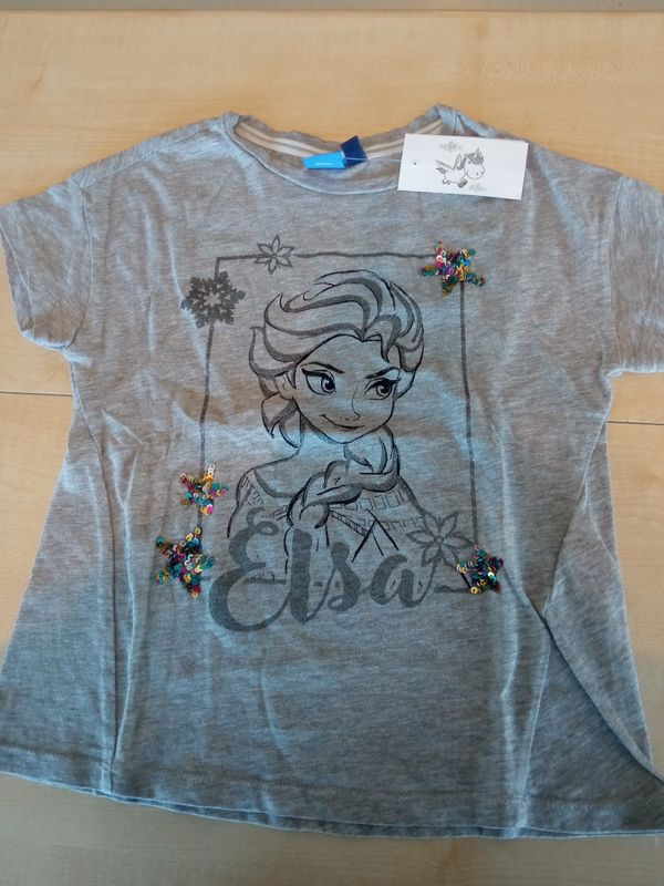 Maglietta bimba 5/6 anni Frozen Original Marines