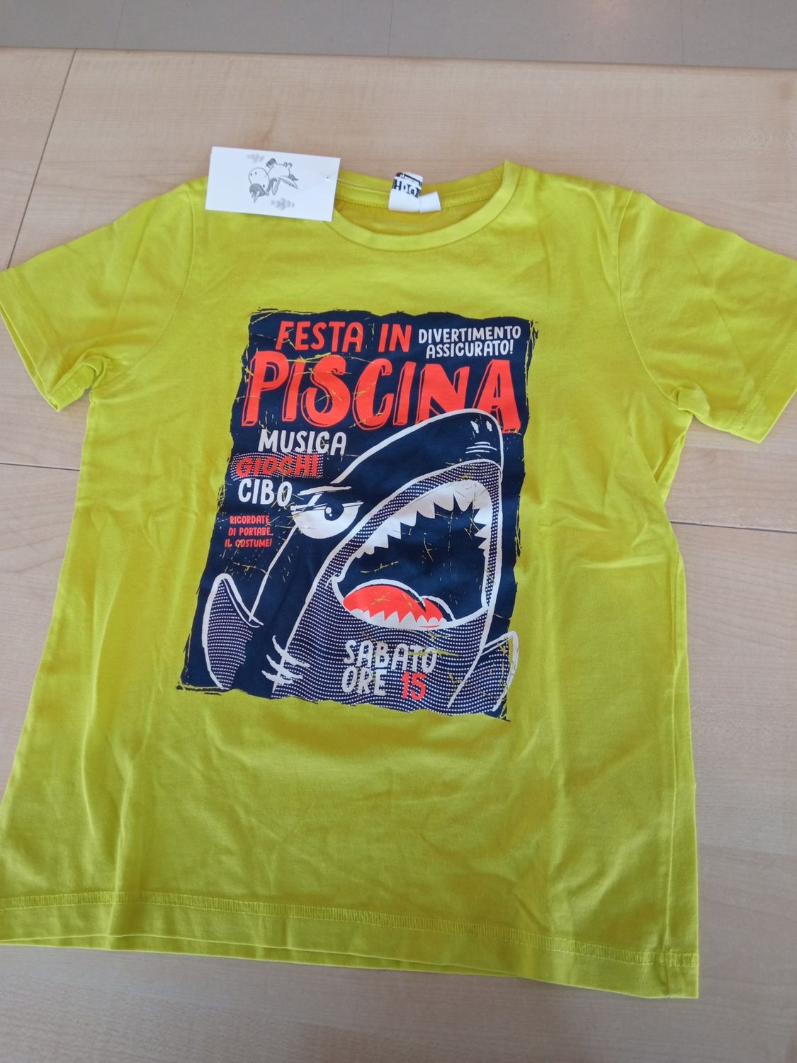 Maglietta bimbo 6 anni Ido