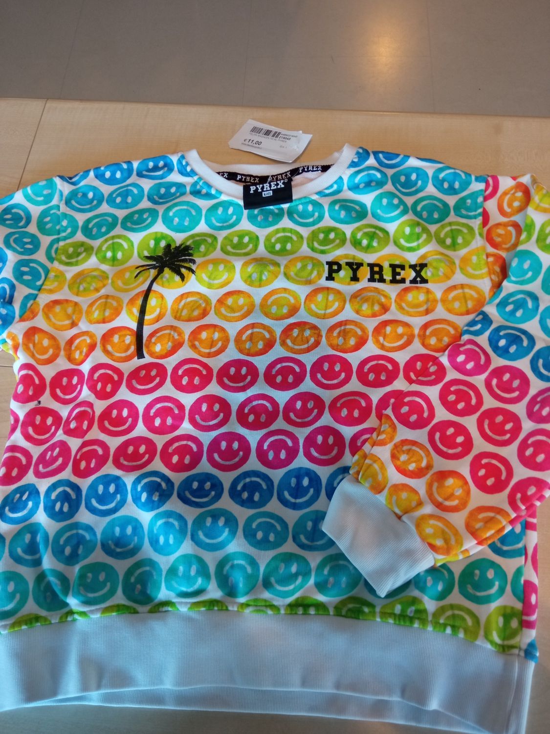 Felpa ragazza tg XL Pyrex