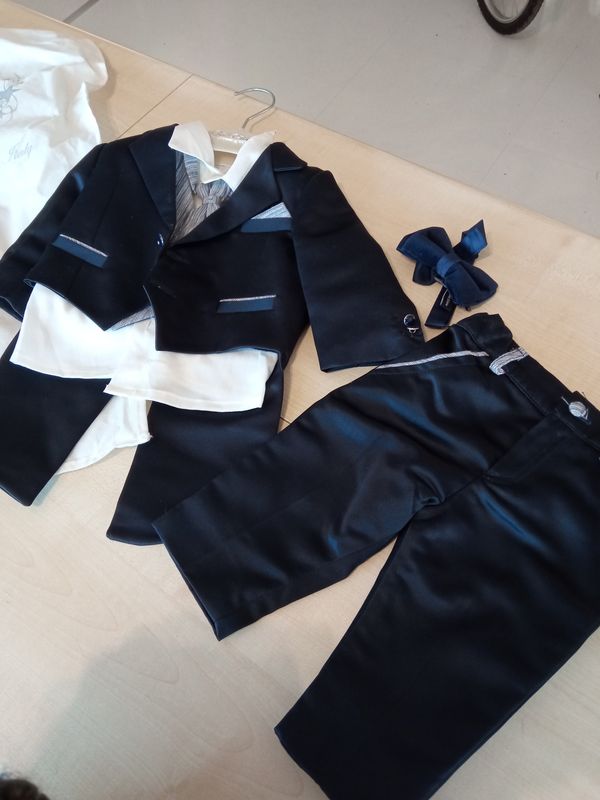 Completo da cerimonia bimbo 6 mesi Les Etoiles