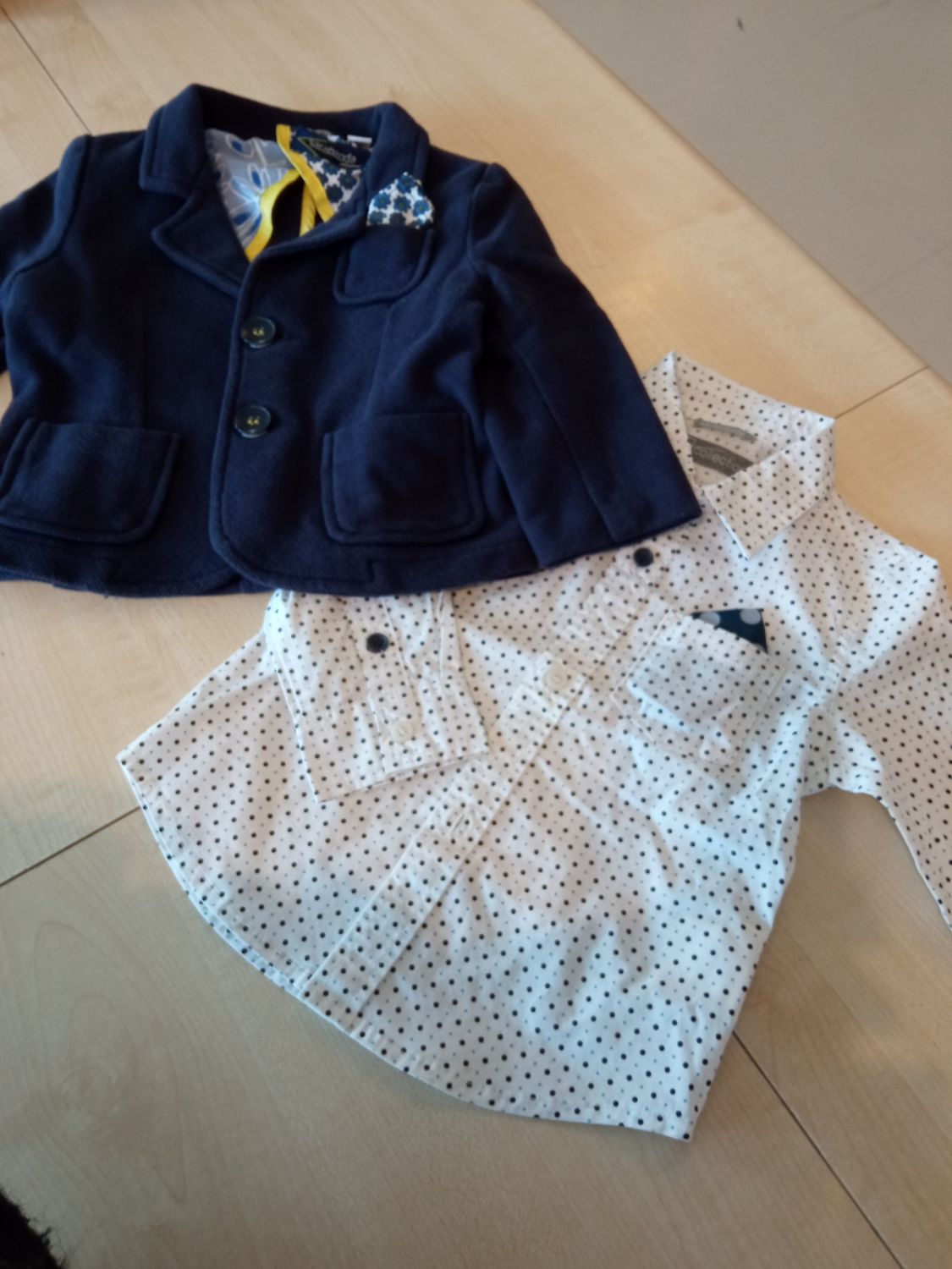 Giacca da cerimonia + camicia bimbo 12 mesi Sarabanda