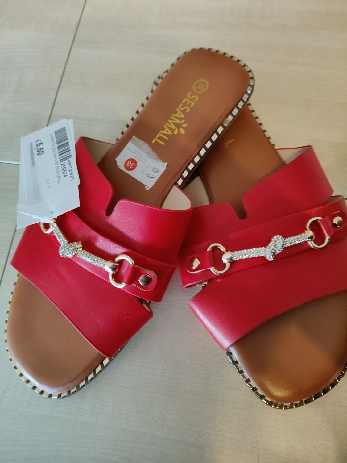 Ciabatte donna n 39 Sesamall
